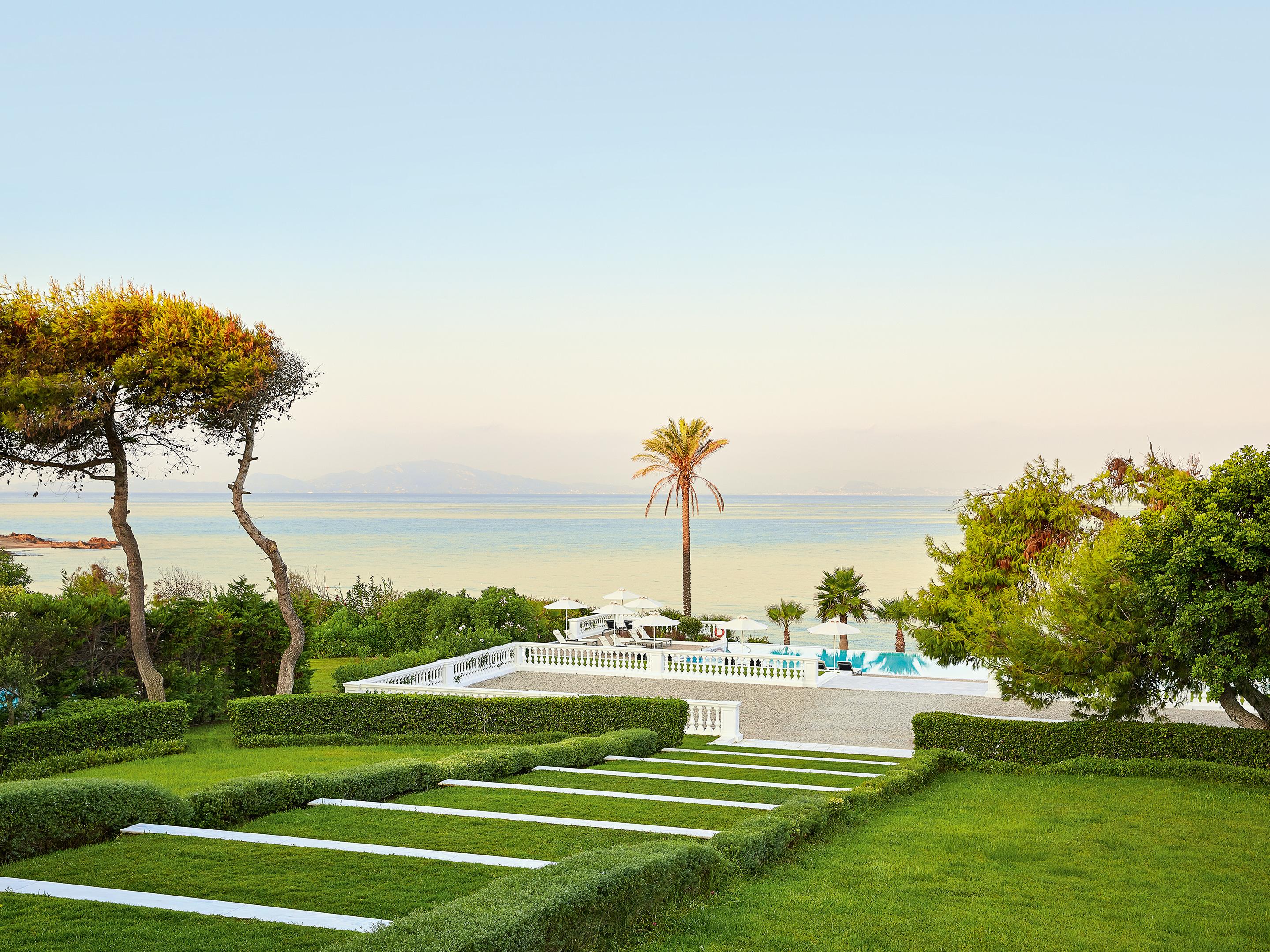 Grecotel La Riviera At Riviera Olympia & Aqua Park Лутра-Кіллініс Екстер'єр фото